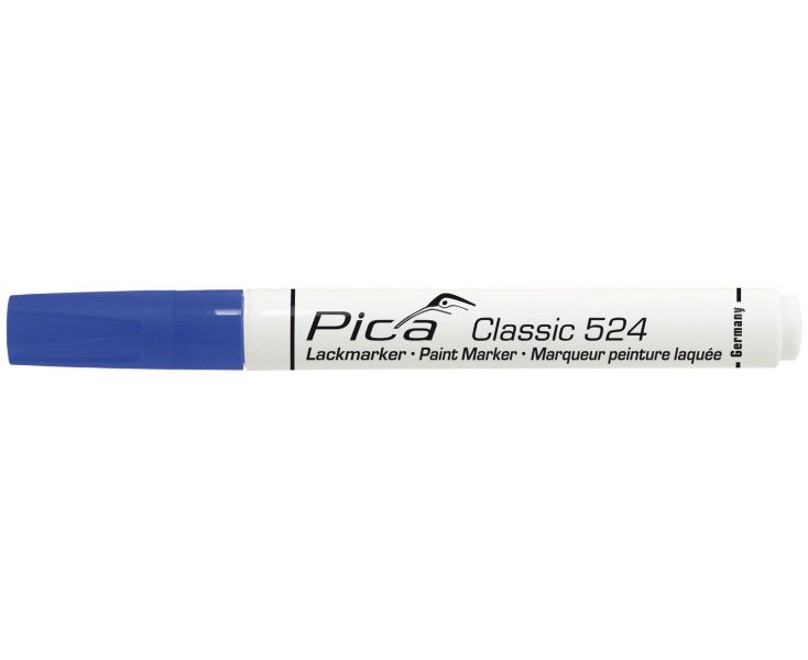 MARCADOR DE PINTURA PERMANENTE PICA CLASSIC AZUL