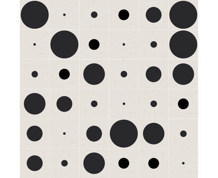 TONDO BLANCO 20x20