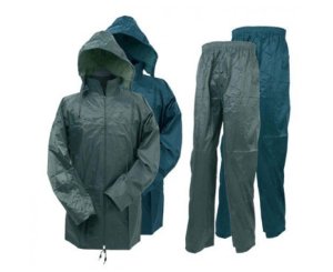 IMPERMEABLE NYLON INGENIERO VERDE T.XL