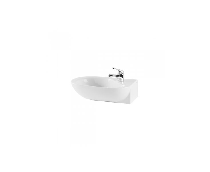 LAVABO DOURO ANGULAR 31 31x51 C/ORIFICIO BLANCO