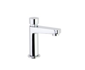 GRIFO SOLESTOP LAVABO RECTO C/TEMPORIZADOR CROMO