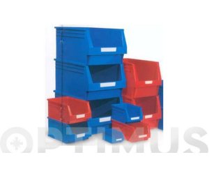 GAVETA APILABLE PLASTICO N.56 AZUL 420x270x175 MM. 13,9