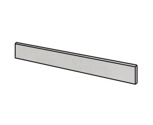 ZOCALO EVOLUTION BLANCO 8x75