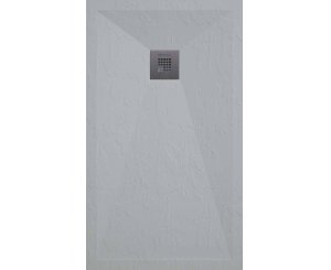 PLATO DUCHA STONE PLUS 100x100 GRIS 7035 PIZARRA