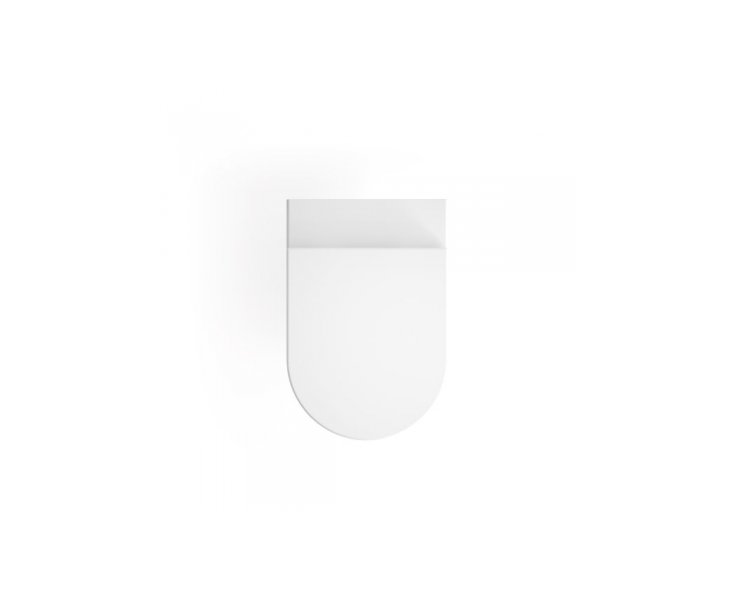 TAZA URBY SUSPENDIDO 52 RIMFLUSH FIJACION OCULTA BLANCO