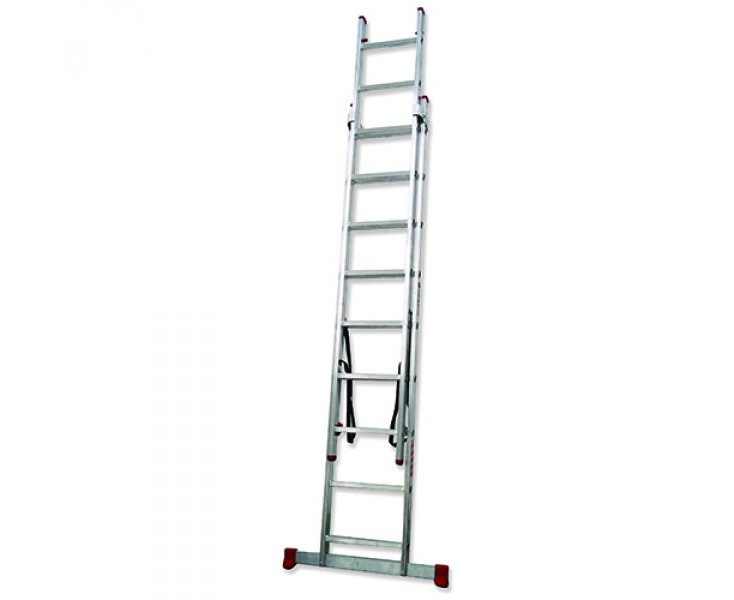 ESCALERA TRANSFORMABLE DOBLE 7x2PELDAÑOS 2.00/4.14 