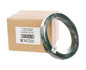 ALAMBRE PLASTIFICADO VERDE Ø 3,00MM 5KG 