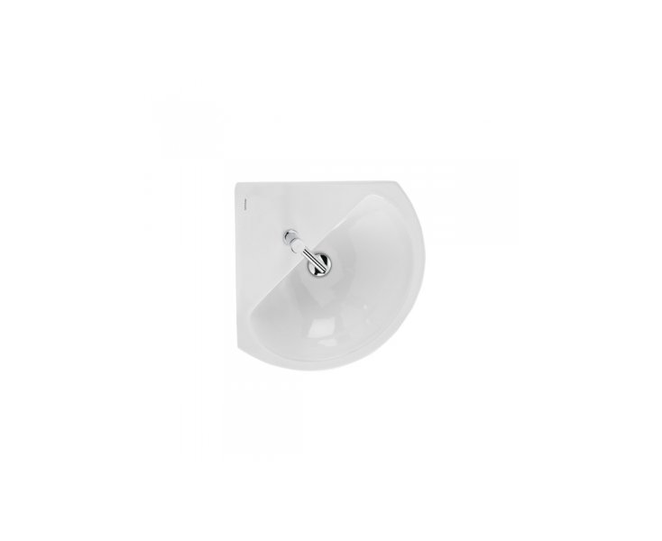 LAVABO EASY 50 MURAL 50.5x50.5 C/ORIFICIO BLANCO