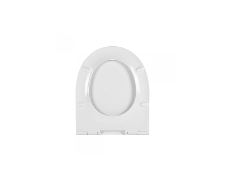 ASIENTO WC SANLIFE SLIM CAIDA AMORTIGUADA CLIPOFF BLANCO