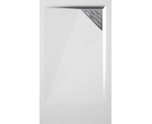 PLATO DUCHA STONE MIO 157x80 BLANCO LISO