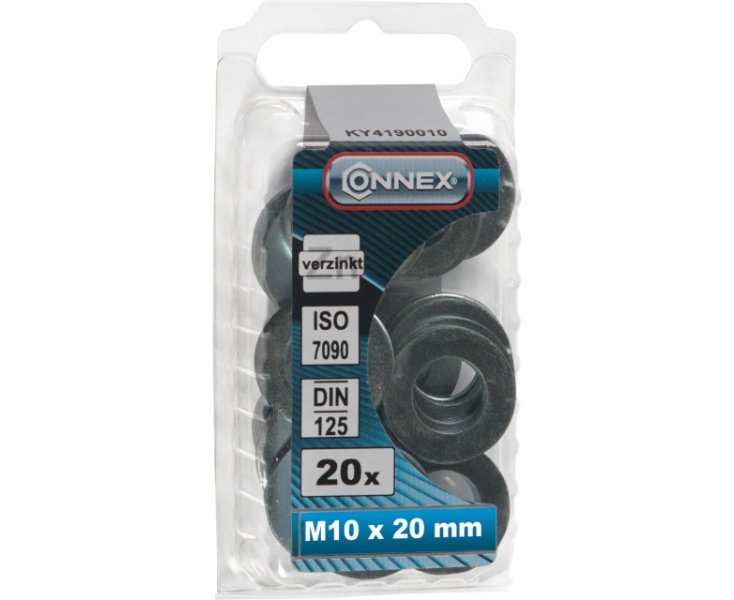 ARANDELA CINCADA 125 10.5x20MM BLISTER 20UD