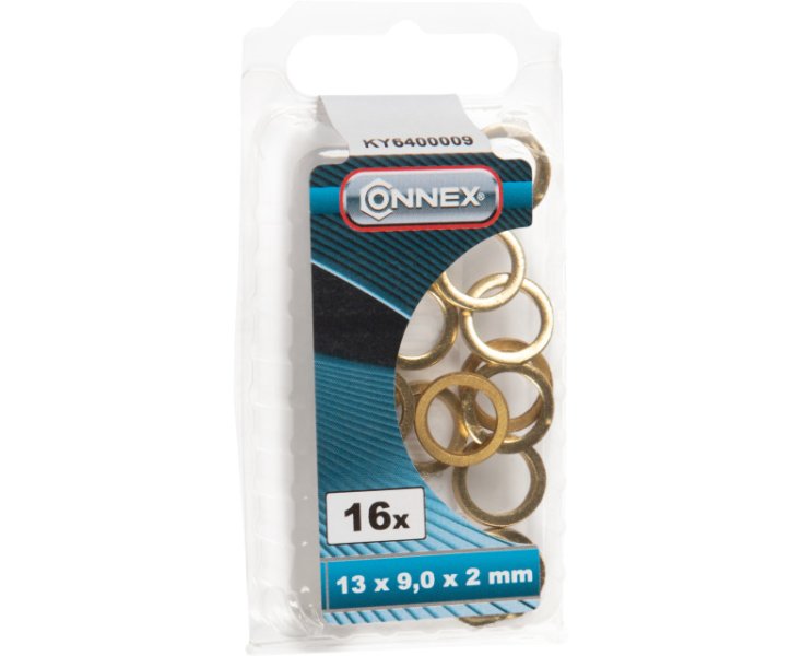 ARANDELA P/BISAGRA 13x9.0x2MM BLISTER 16UD