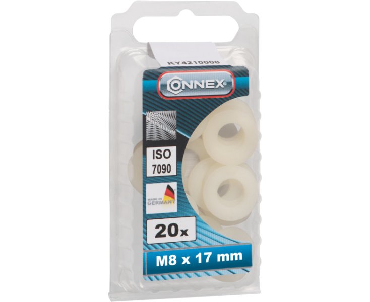 ARANDELA PVC 6.4x17 BLISTER 20UD