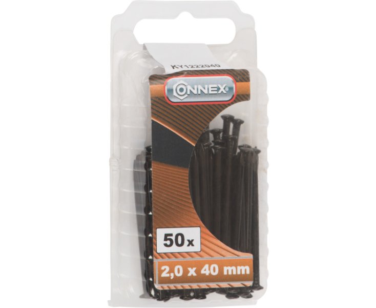 CLAVOS DE ACERO 2.0x40MM BLISTER 50UD