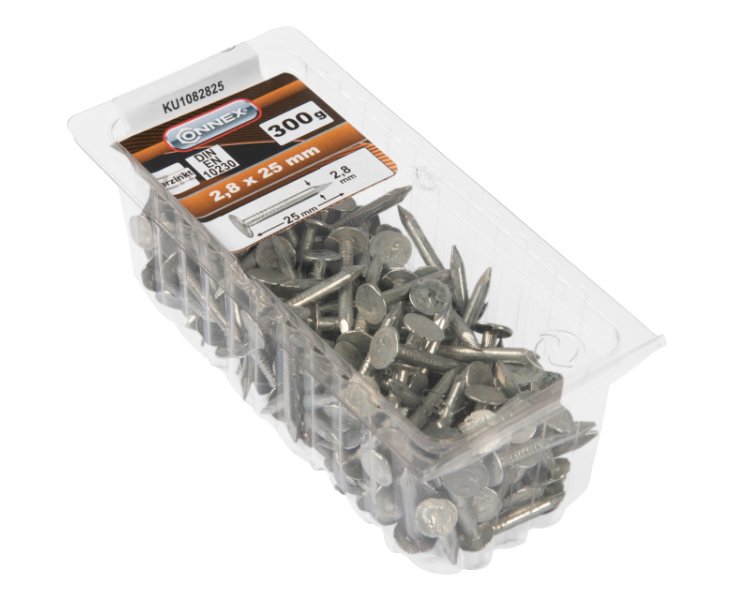 CLAVOS GALVANIZADO 28x25MM BLISTER 300GR