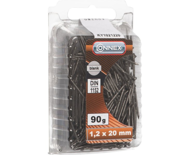 CLAVOS METAL CABEZA CONICA 1.2x20 BLISTER 90GR