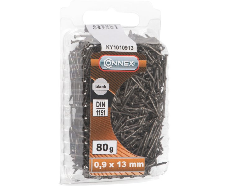 CLAVOS METAL CABEZA PLANA 0.9x13 BLISTER 80GR