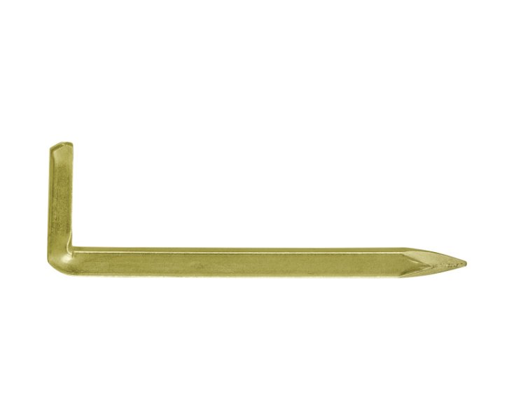 GANCHO ACERO AMARILLO CINCADO 2.0x30MM BLISTER 50UD