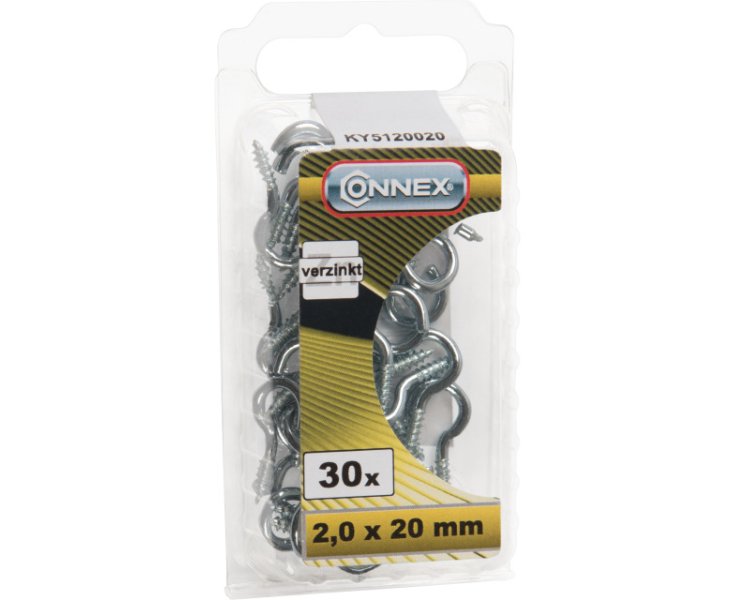 GANCHO CINCADO 2.0x20 BLISTER 30UD