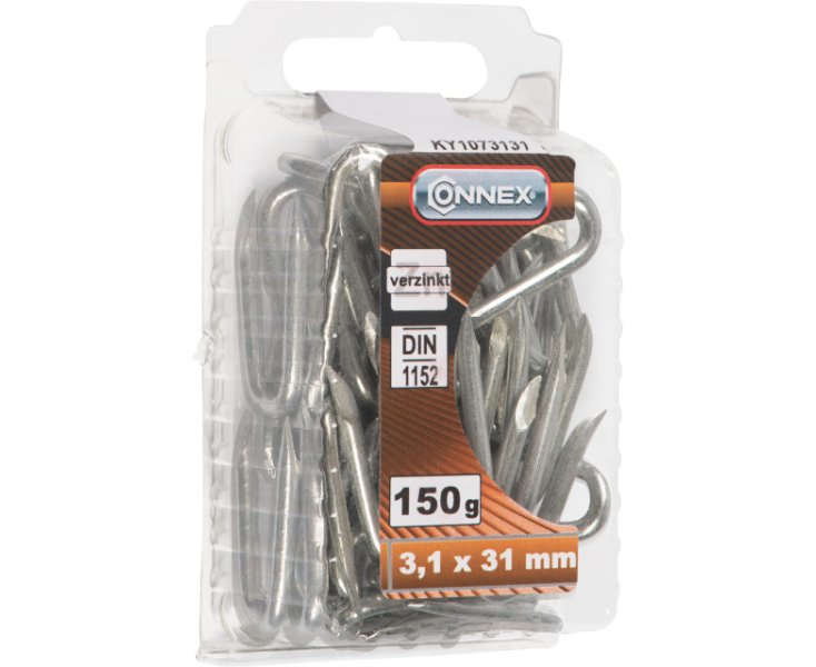 GRAMPILLONES CINCADOS 3.1x31 BLISTER 150GR