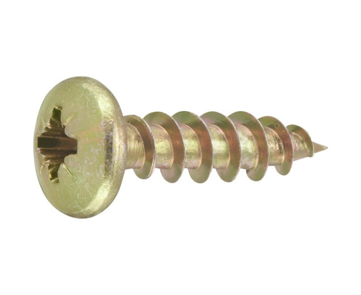 TIRAFONDOS GALVANIZADO CABEZA REDONDA 5.0x20 BLISTER 16UD