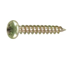 TIRAFONDOS GALVANIZADOS CABEZA REDONDA 4.0x25 BLISTER 100UD