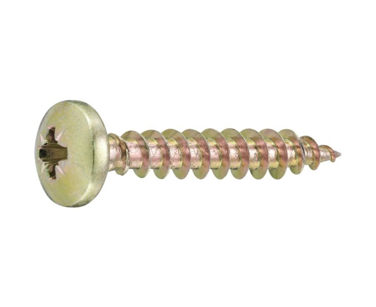 TIRAFONDOS GALVANIZADOS CABEZA REDONDA 5.0x30 BLISTER 100UD