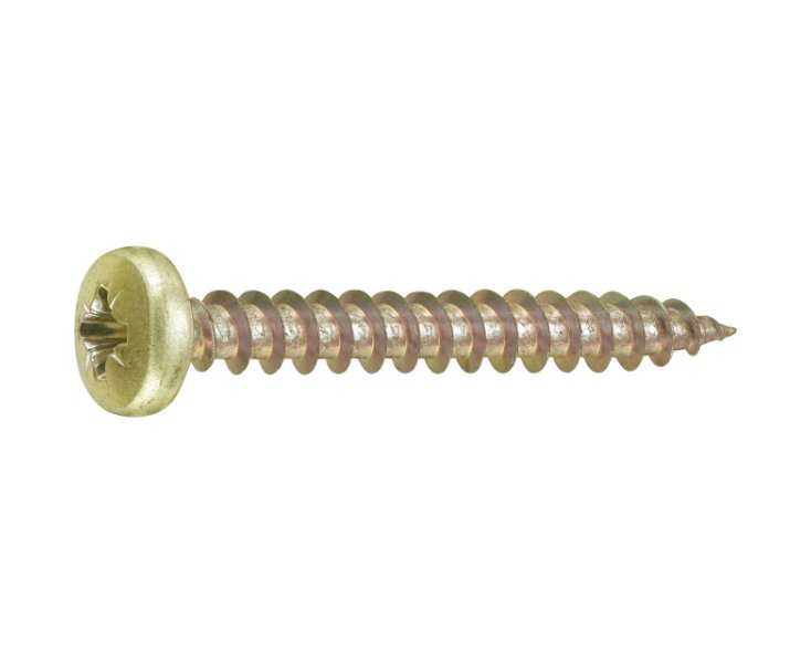TIRAFONDOS GALVANIZADOS CABEZA REDONDA 5.0x40 BLISTER 80UD