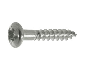 TORNILLO MADERA CAB.OVALADA GALVANIZADO 3.5x20 BLISTER 125UD