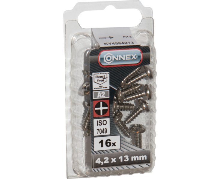 TORNILLOS 7981 AUTO PERF. INOX. 4.2x13 BLISTER 16UD