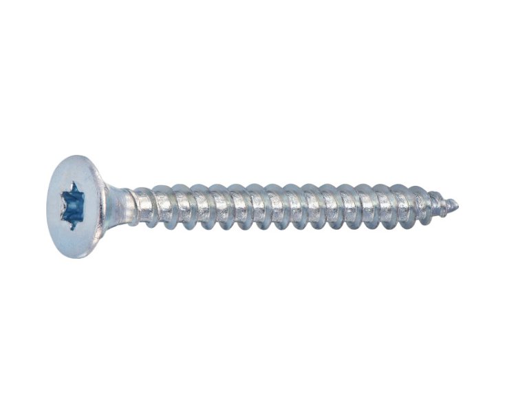 TORNILLOS UNIVERSALES CROMADOS TX 3x30MM BLISTER 100UD