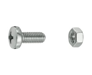 TUERCAS CABEZA CILINDRICA FRESADA INOX M5x12 BLISTER 8UD
