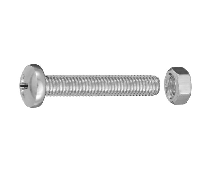 TUERCAS CABEZA CILINDRICA RANURADA 5x30 BLISTER 8UD