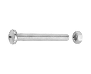 TUERCAS CABEZA CILINDRICA RANURADA 5x40 BLISTER 6UD
