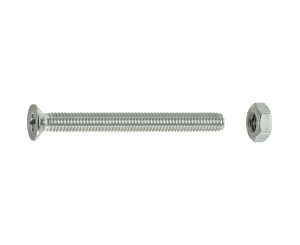 TUERCAS CABEZA PLANA FRESADA A4 3x30 BLISTER 12UD
