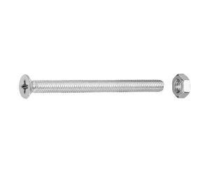 TUERCAS CABEZA PLANA FRESADA CINCADA 4x50 BLISTER 10UD