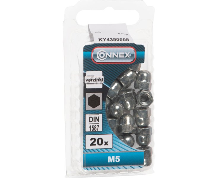 TUERCAS CIEGAS CINCADAS M5 BLISTER 20UD