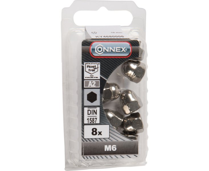 TUERCAS CIEGAS INOX M6 BLISTER 8UD