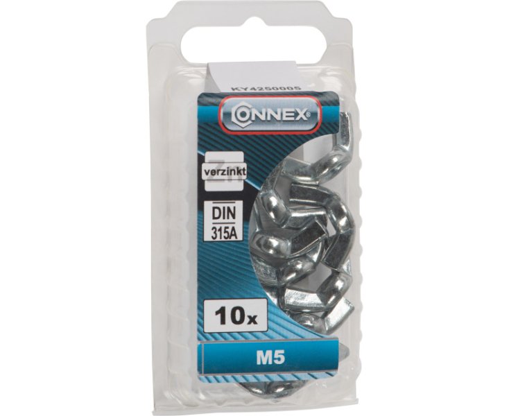 TUERCAS CON OREJAS CINCADO M5 BLISTER 10UD