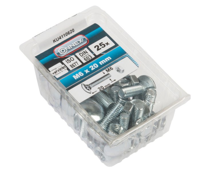 TUERCAS TRC 603 CINCHA 6x20 BLISTER 25UD
