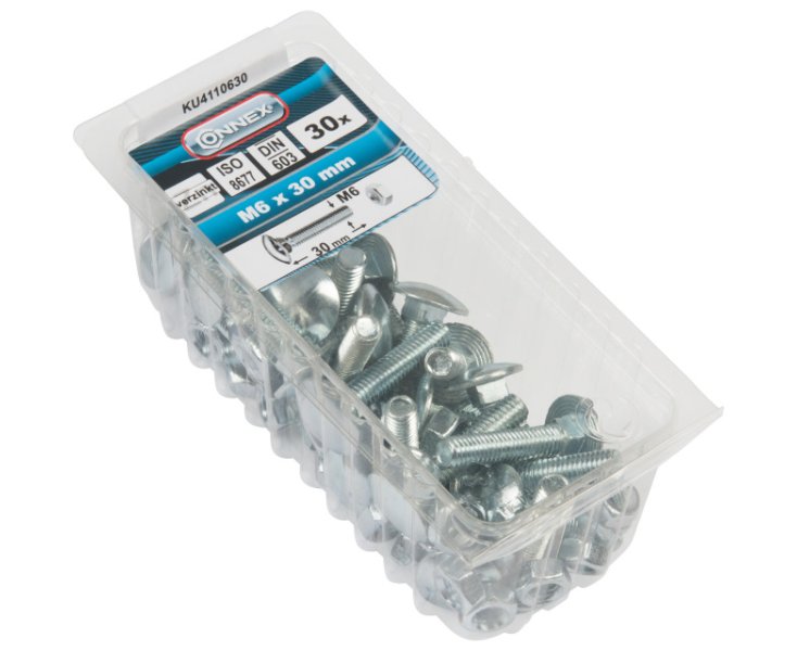 TUERCAS TRC 603 CINCHA 6x30 BLISTER 30UD