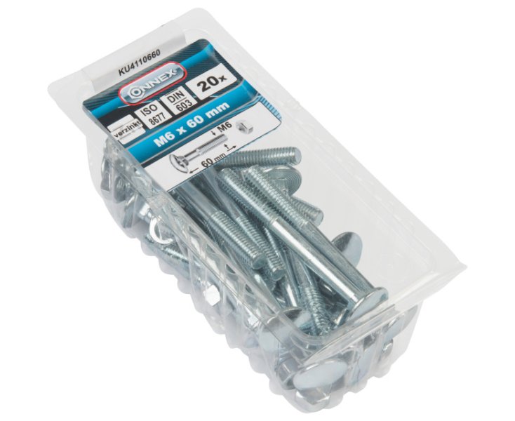 TUERCAS TRC 603 CINCHA 6x60 BLISTER 20UD