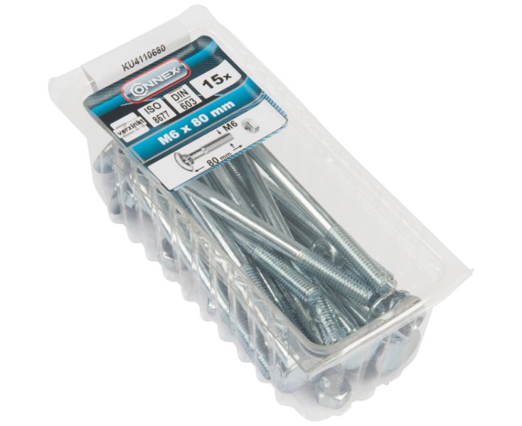 TUERCAS TRC 603 CINCHA 6x80 BLISTER 15UD