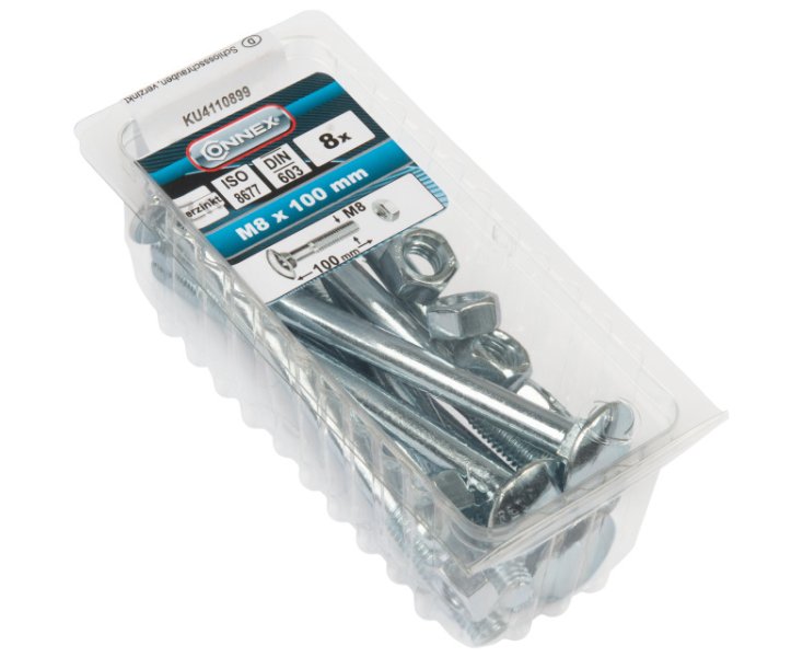 TUERCAS TRC 603 CINCHA 8x100 BLISTER 8UD