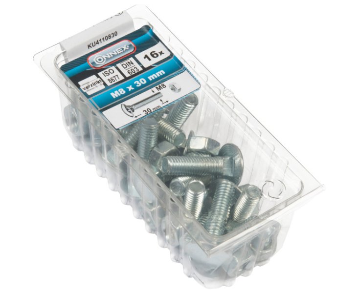 TUERCAS TRC 603 CINCHA 8x30 BLISTER 16UD
