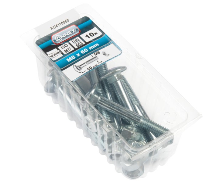 TUERCAS TRC 603 CINCHA 8x60 BLISTER 10UD