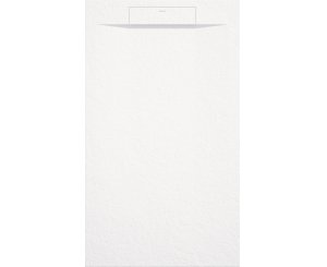 PLATO DUCHA STONE ZEUS 152x90 BLANCO PIEDRA