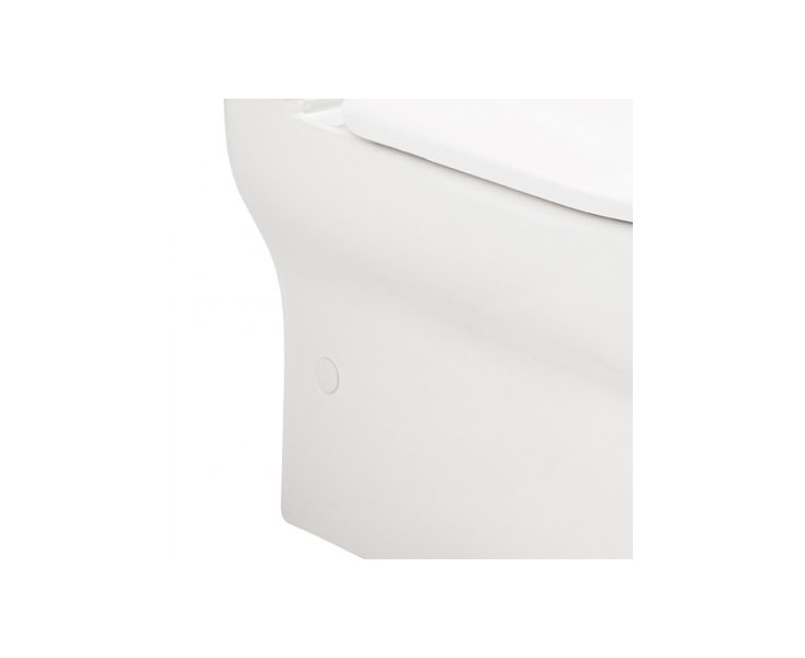 TAZA WINNER ADOSADO PARED S/D RIMFLUSH BLANCA C/ORIFICIO