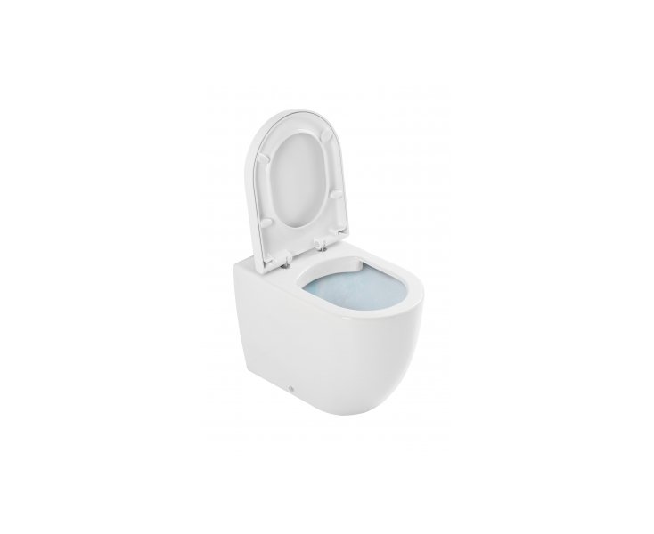 TAZA SANIBOLD ADOSADO PARED S/D RIMFLUSH BLANCA