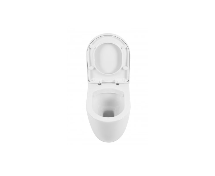 TAZA SANIBOLD ADOSADO PARED S/D RIMFLUSH BLANCA